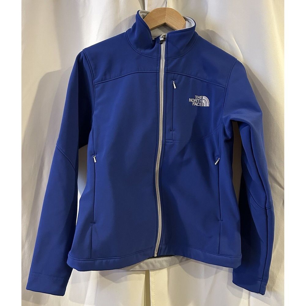 The North Face Jacket Womens Small Blue Apex Bionic Full Zip‎ Outdoor Soft Shell